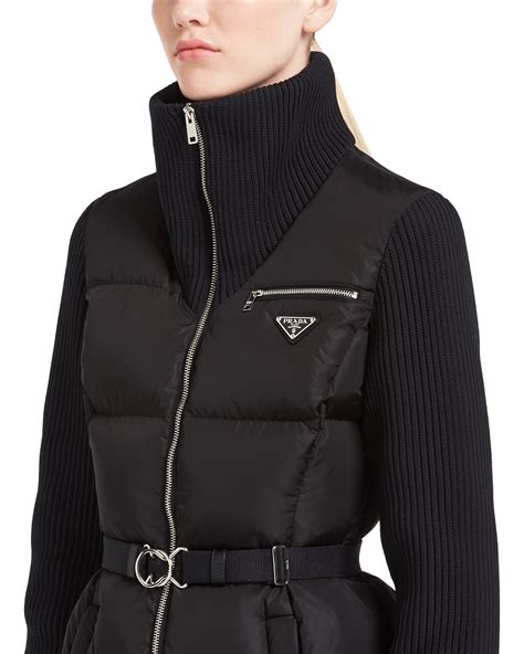 prada puff coat|prada puffer jacket ladies.